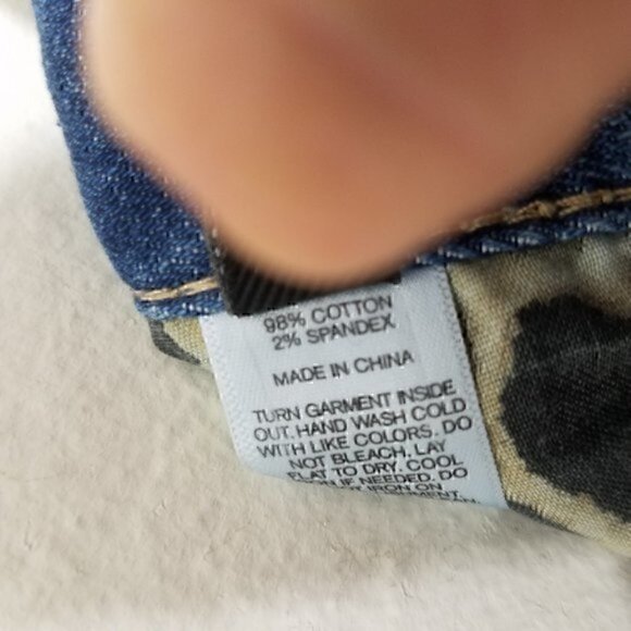 Express Distress Jean Shorts‎ Blue Size 4 - Picture 5 of 5